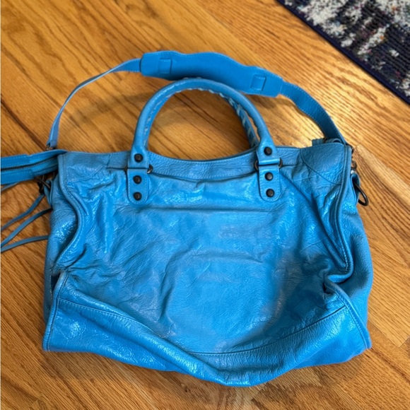 Balenciaga City Bag - Blue - Picture 7 of 7